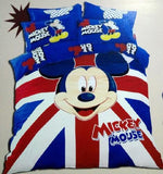 Mickey Mouse Bedding Set cartoon Kids Bed Clothes Covers Type B